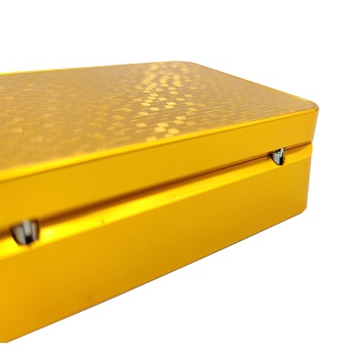 万原厂家批发铝制收纳盒金属盒密封铝盒高端茶叶伴手礼礼品包装盒