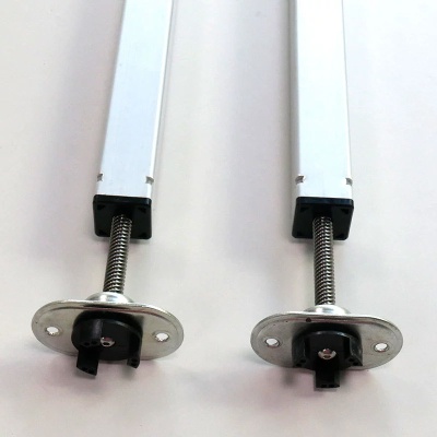 厂家供应电动办公桌三节升降杆丝杆升降器智能办公桌升降器三段