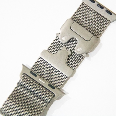 新款通用型S9钛合金Ultra苹果Y字扣降落伞米兰尼斯表带源头工厂