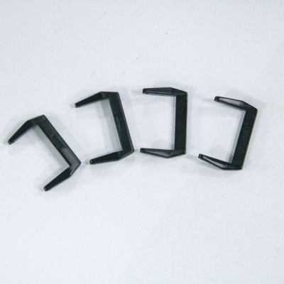 316L不锈钢钛合金表带扣子粉末冶金抛光拉丝电镀黑非标五金件