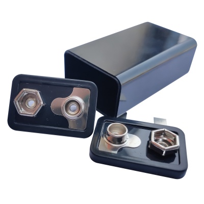 Type-C充电口电池盒9V电池壳锂电池壳6F22锂电池盒9V方块锂电池盒