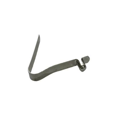 厂家4.5直径v型定位弹片卡扣管内锰钢弹簧片弹扣伸缩高弹性锰钢