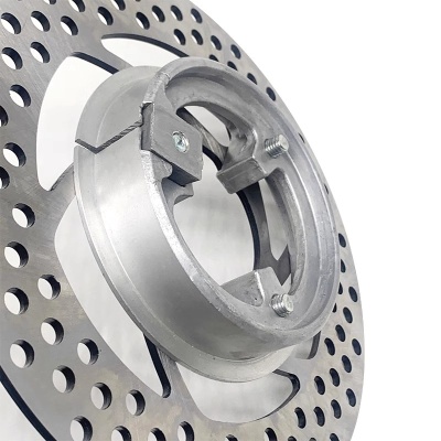 电动车鼓刹改装碟刹车配件 110mm固定小龟福喜战速电机专用涨紧圈