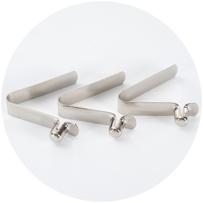 6mm单珠空心V型弹片 U型定位弹扣弹簧片管内冲压件定位跳珠锰钢片