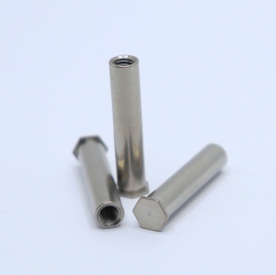 不锈钢铁镀锌压铆螺柱压铆螺母柱SO六角M2M3M4M5M6头高强防腐蚀