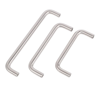 304/316不锈钢折弯U型把手圆形不锈钢拉手金属配件厂家直发